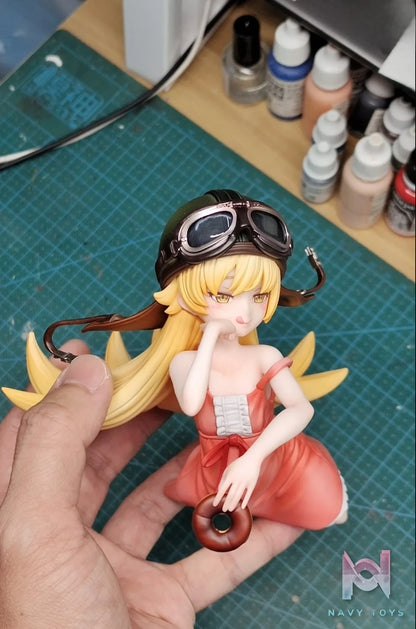 QuietArt Studio – Shinobu Oshino Pink Dress Bakemonogatari