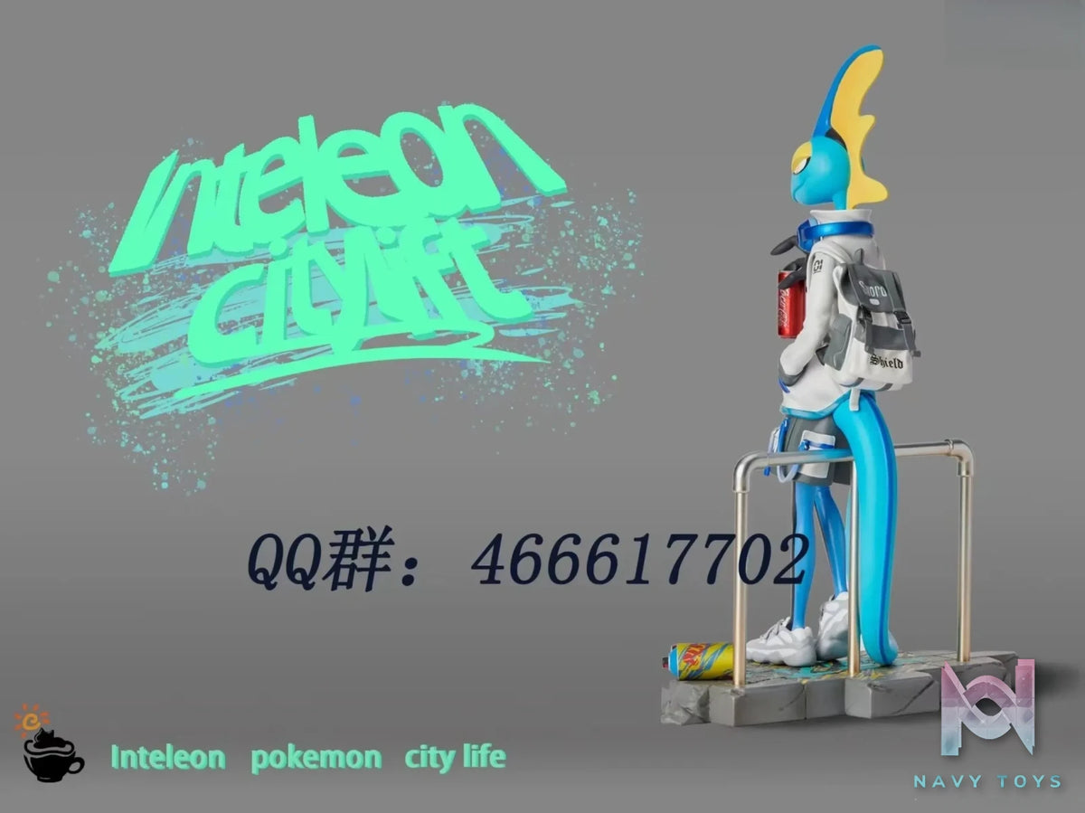 Fei Mao Ying Ri Studio – Pokémon Urban Trendy Card – Inteleon