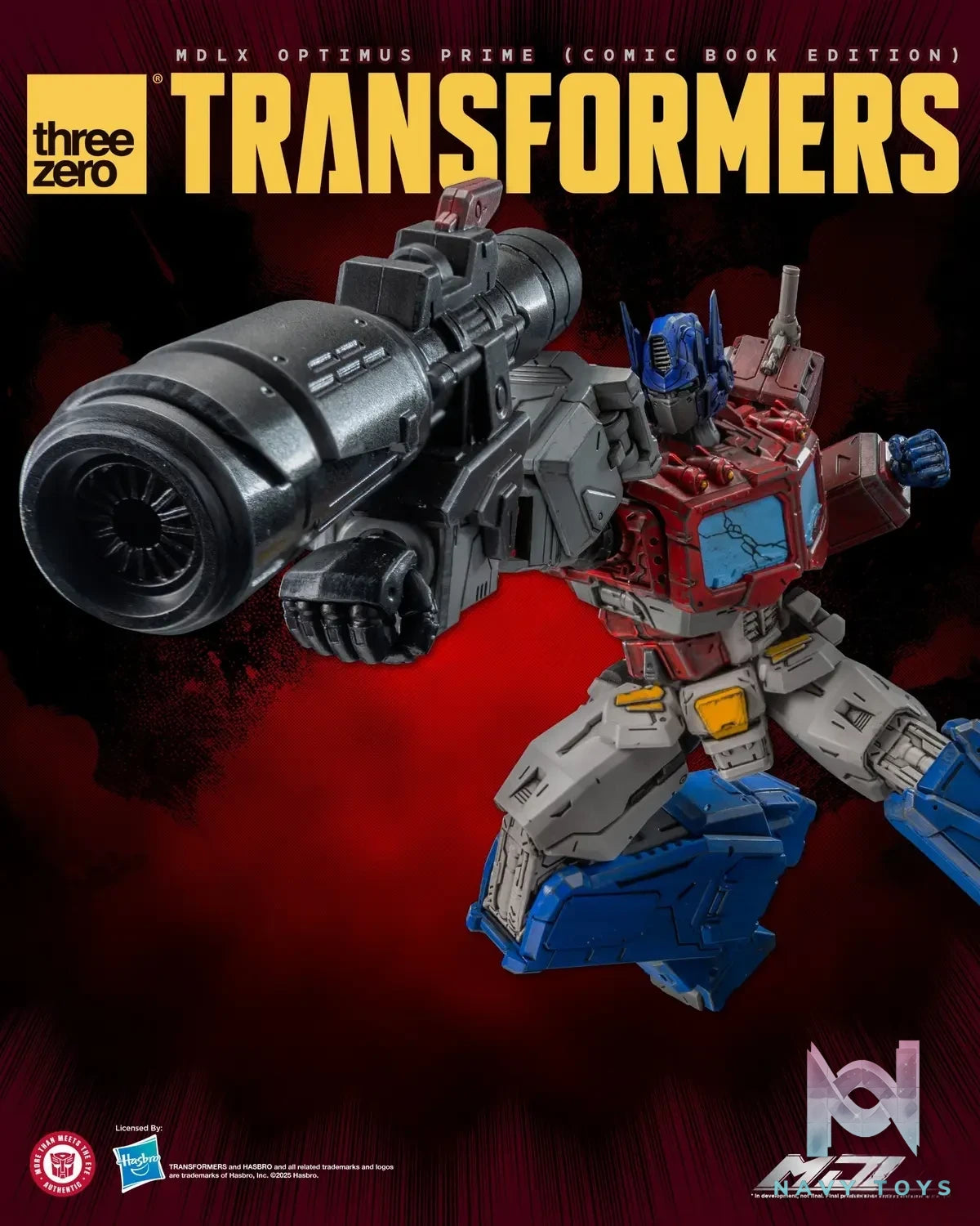 Threezero – Transformers MDLX Optimus Prime (Comic Book Edition) 3Z08710W0 (Licensed)