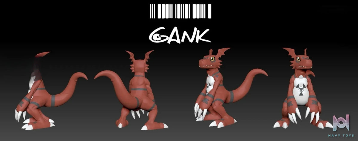 GANK Studio – Guilmon Digimon
