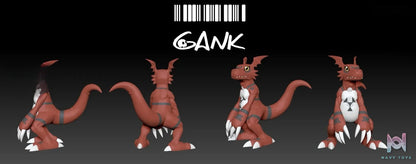 GANK Studio – Guilmon Digimon