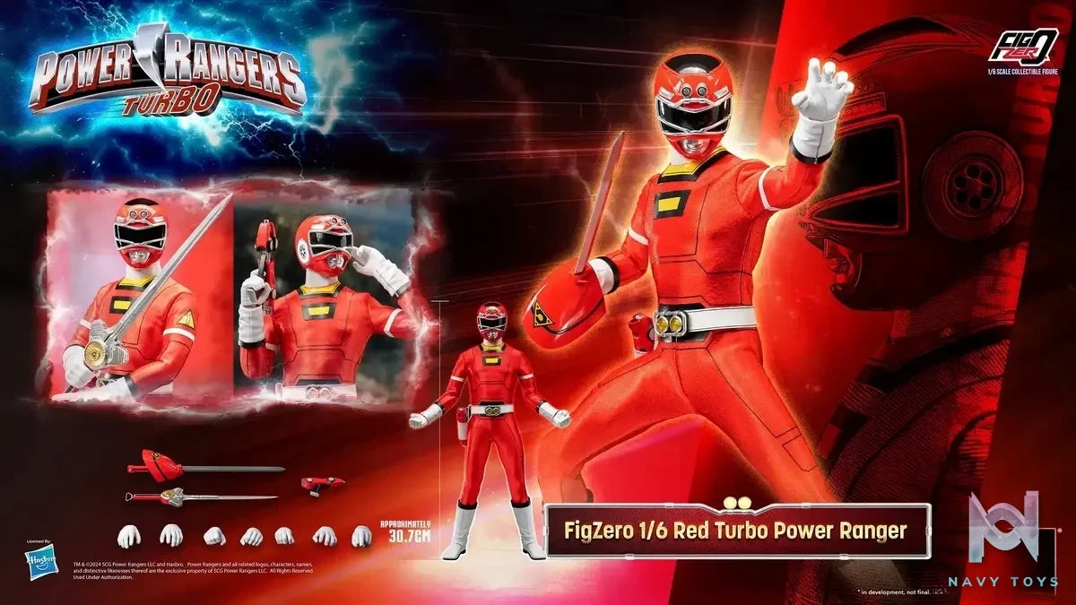 Threezero – Super Hero 1/6 Mighty Morphin Power Rangers Set 3Z08180W0 (Licensed)