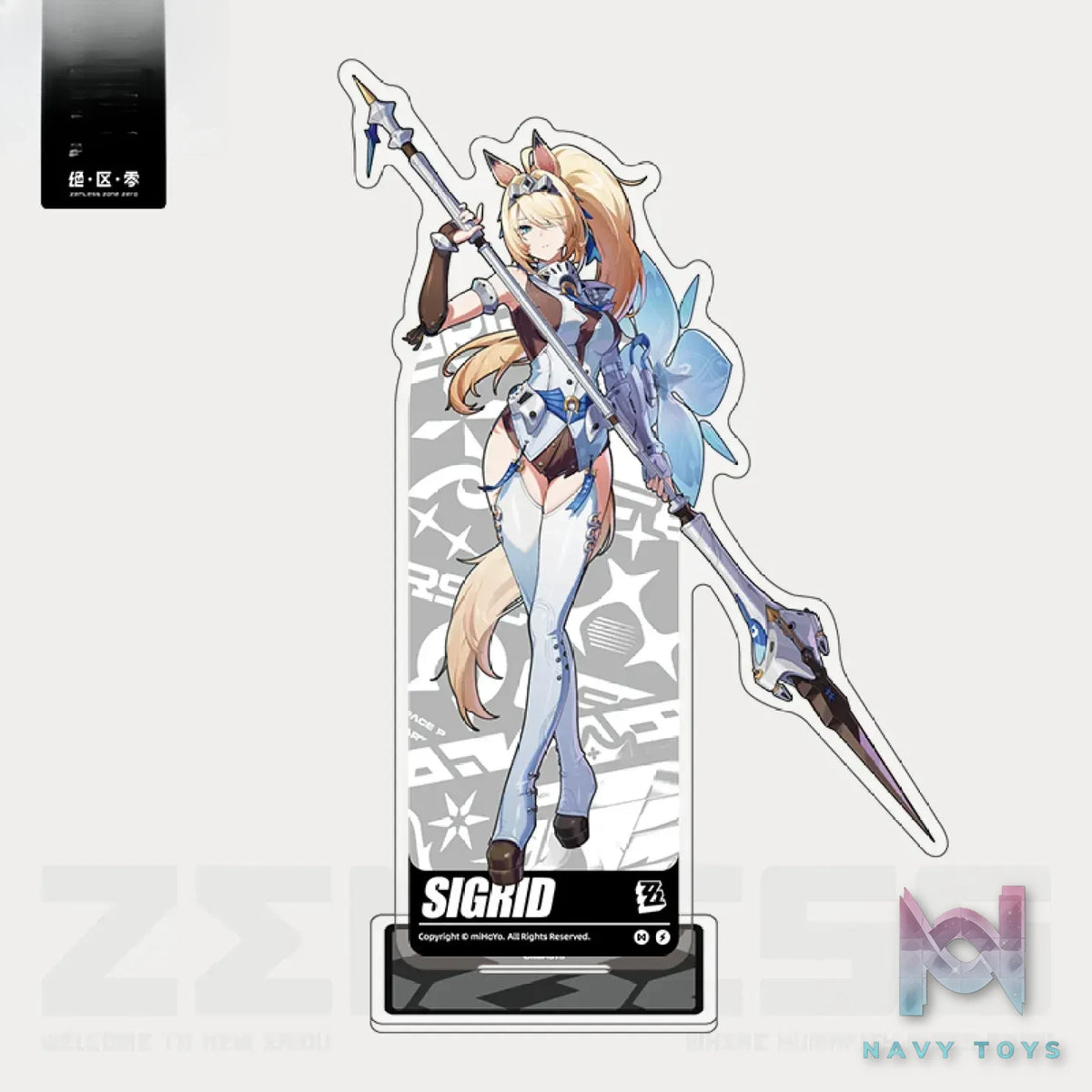 miHoYo – Zenless Zone Zero – Character Illustration Series Acrylic Stand Remielle Dan X Sigrid De L’Azur (Licensed)