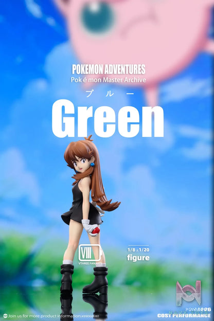 V3fanart Studio – Animation Special Trainer Series 4 Green Pokémon
