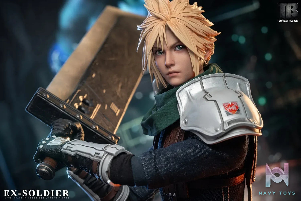 TOYS BATTALION – Final Fantasy 1/6 SOLDIER Cloud Strife TB025A TB025B