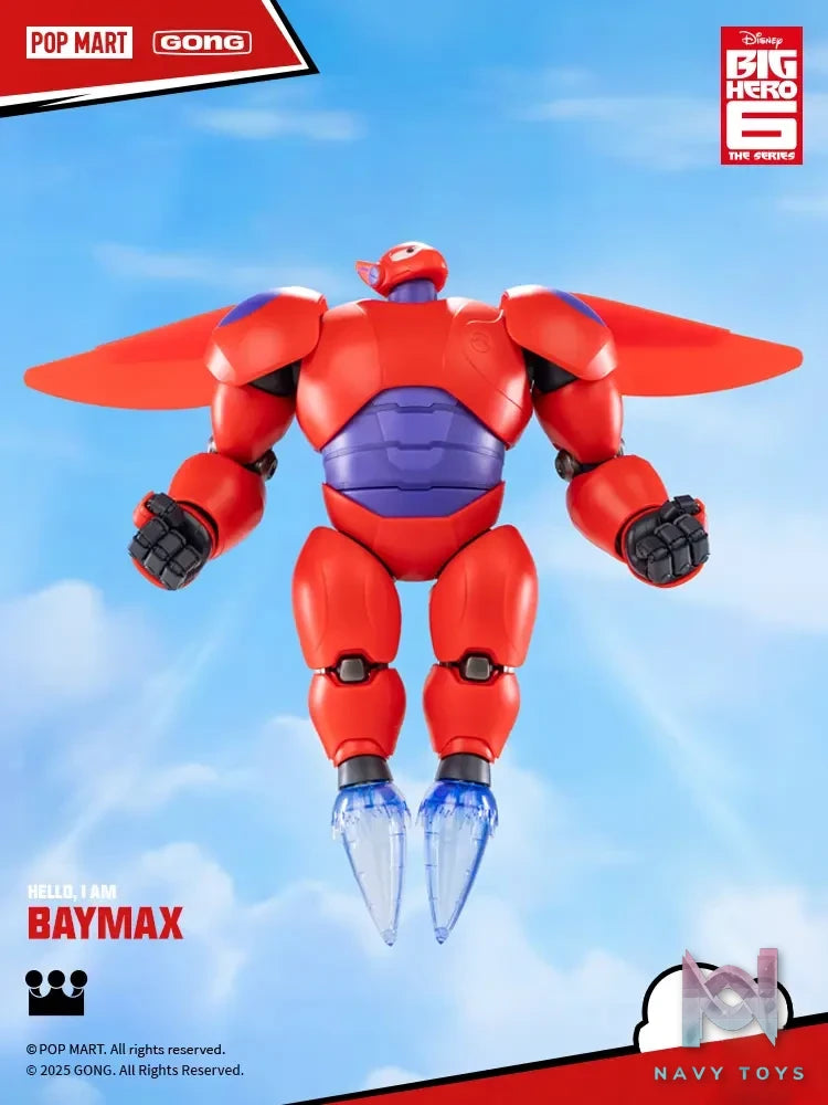 GONG Studio – Big Hero 6 Baymax Assembly Model – 18cm Buildable Action Figure (Licensed)