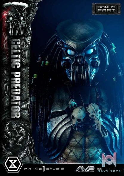 Prime 1 Studio Museum Masterline Alien vs. Predator Celtic Predator MMPR-05 MMPR-05S