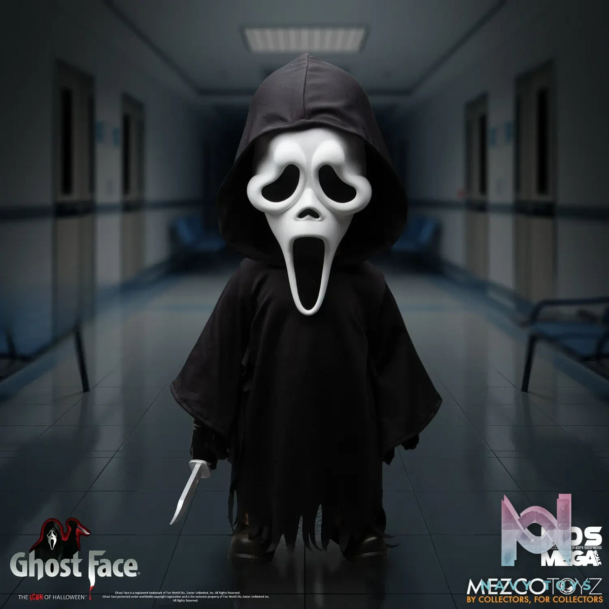 Mezco Studio – 1/12 Collective Scream Ghostface Action Figure (Licensed)