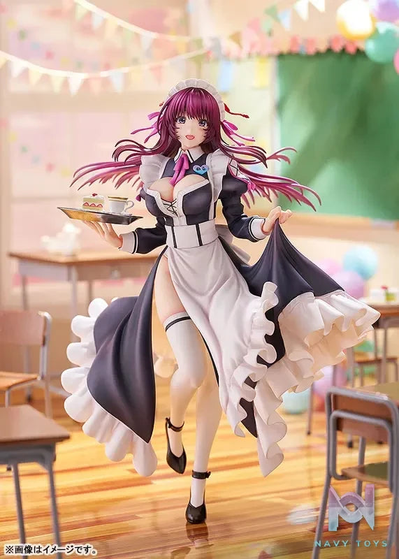 DMM Factory – Maid Maison Hanikami Kanojo Neru Shizuki 1/6 Complete Figure (Licensed)