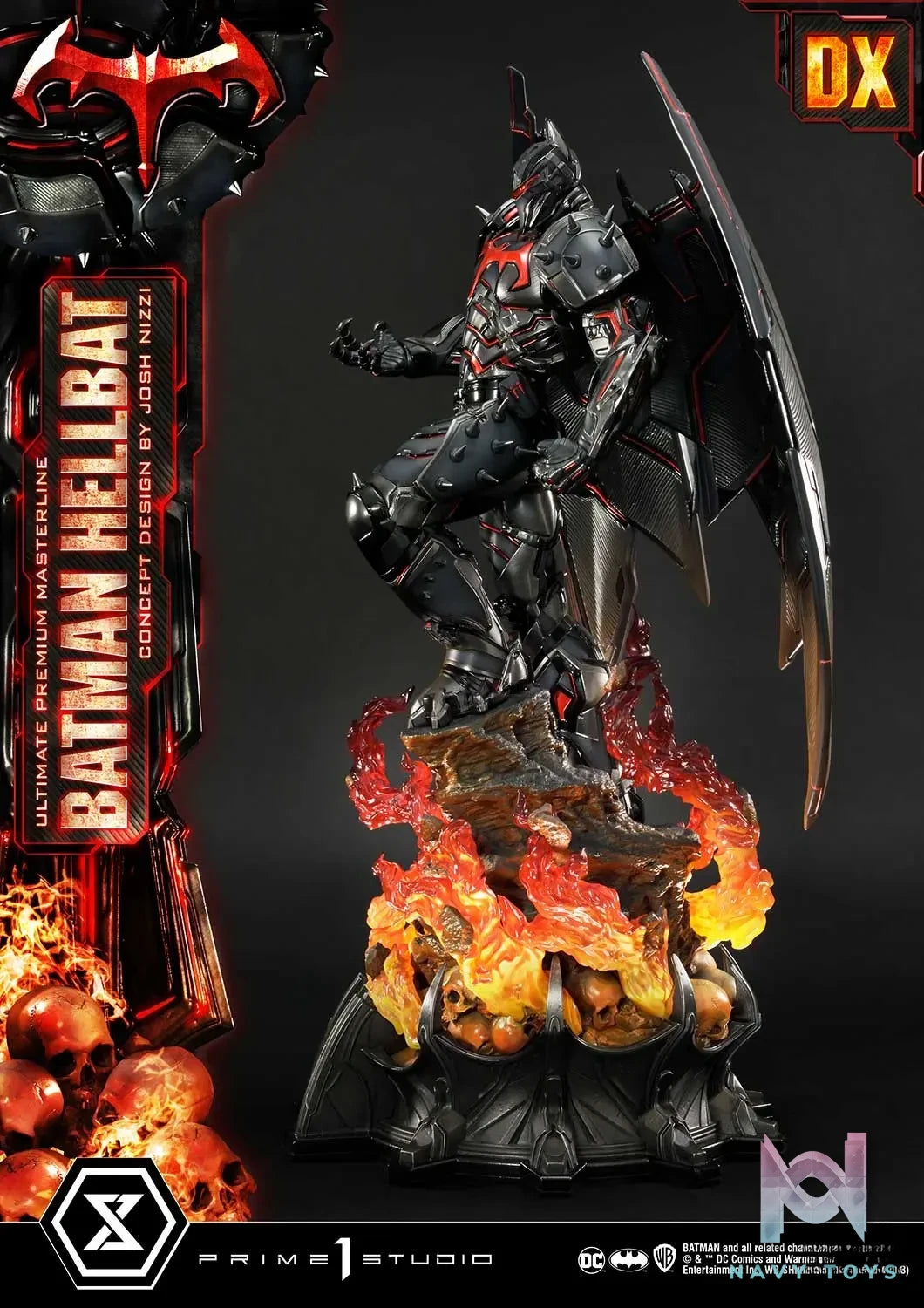 Prime 1 Studio – Ultimate Premium Masterline Batman (Comics) Batman Hellbat Concept Design by Josh Nizzi UPMDC-06 UPMDC-06DX UPMDC-06DXS (Licensed)