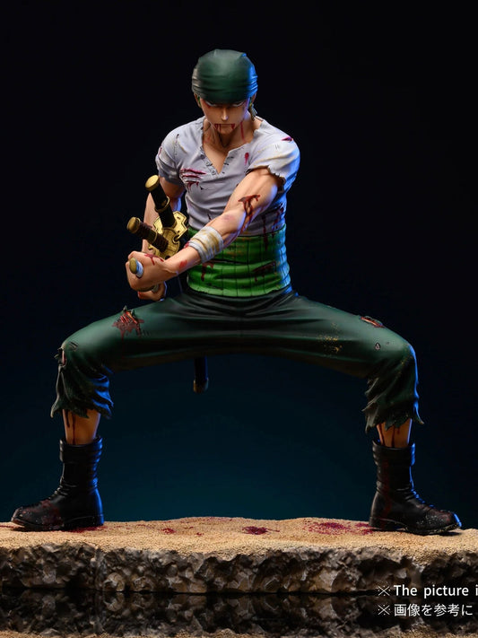 Zoro vs Mihawk - One Piece - AA Studio resin statue AA Studio anime figure