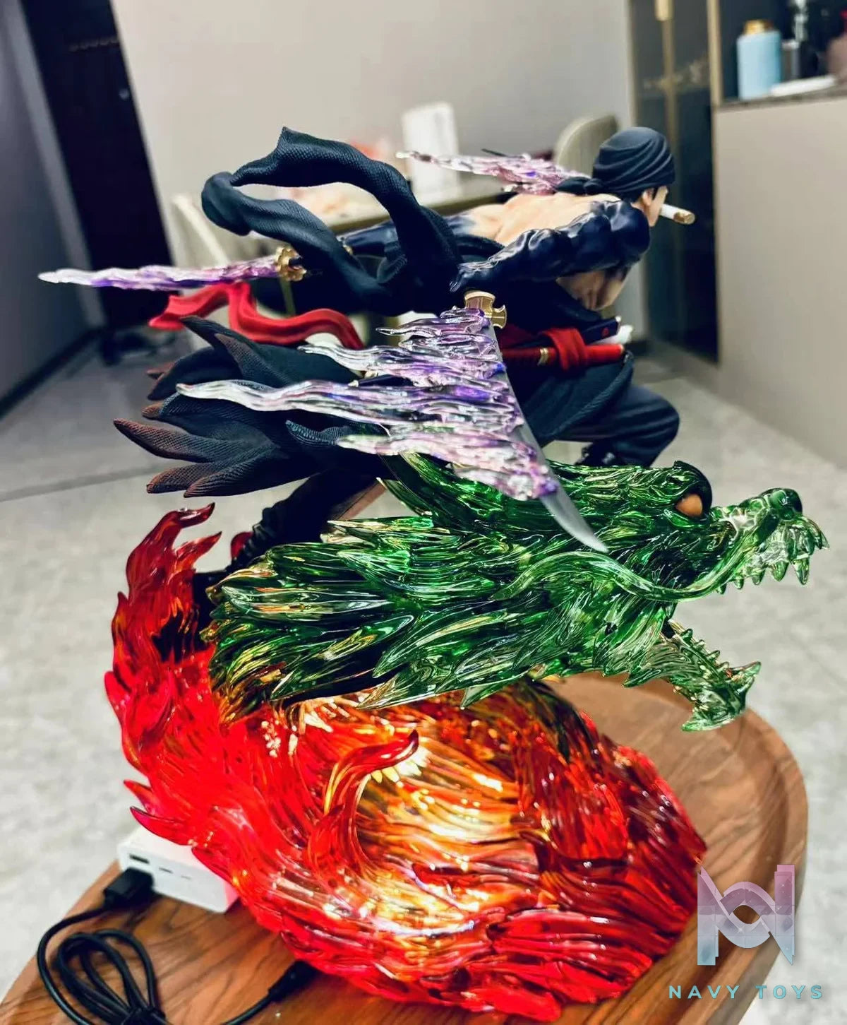 Enma Roronoa Zoro resin statue UST Studio anime figure