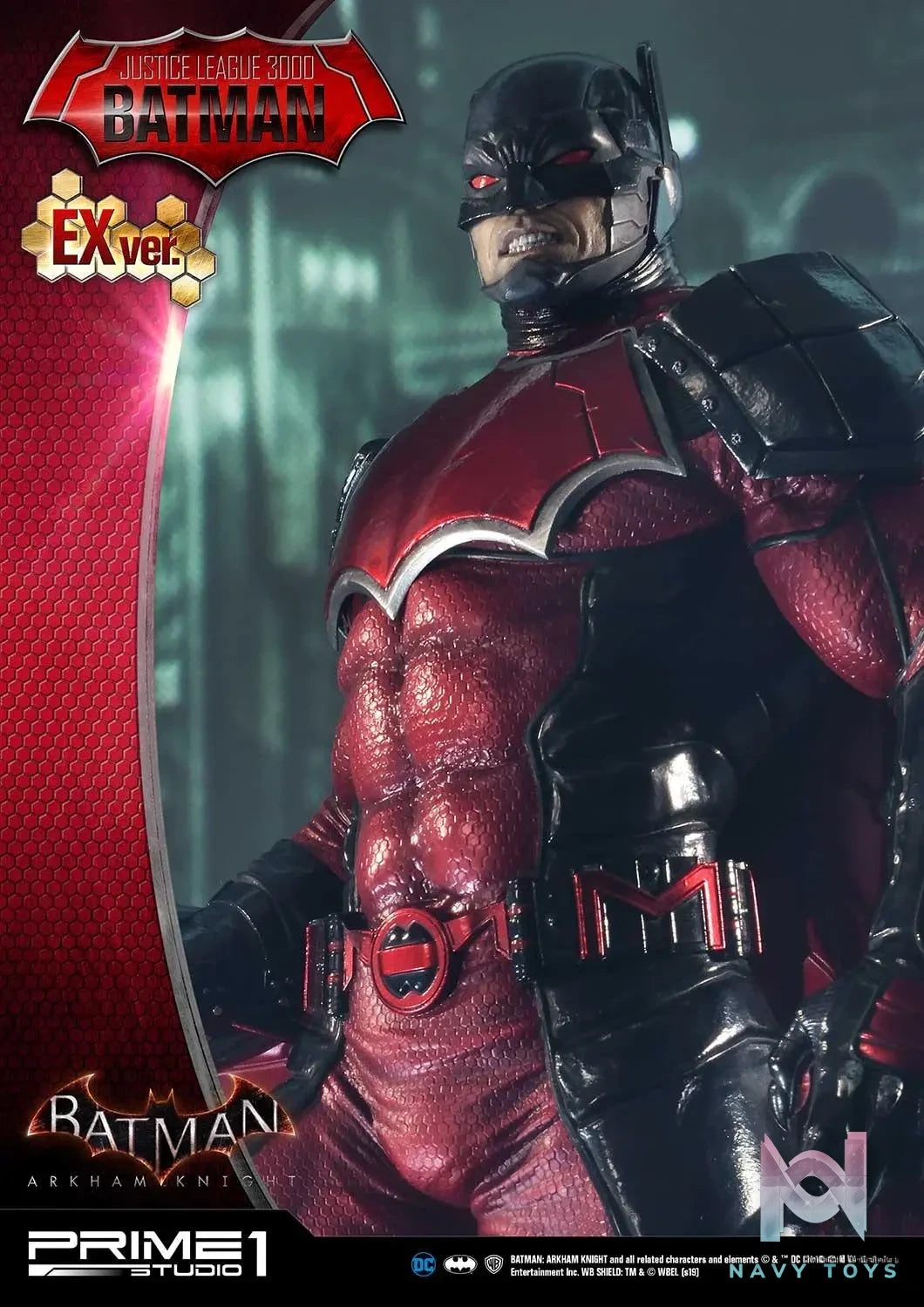 Prime 1 Studio – Concept Masterline Batman: Arkham Knight Justice League 3000 Batman CMDC-05 CMDC-05EX(Licensed)