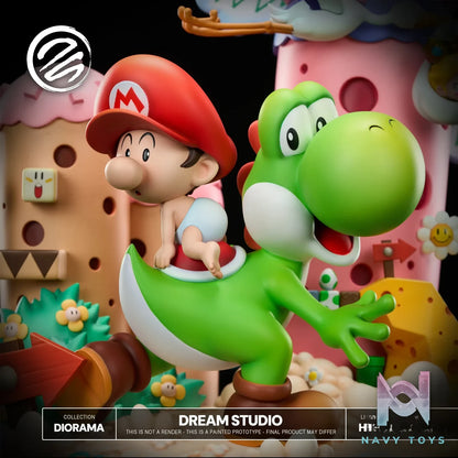 Dream Studio – Super Mario Yoshi’s Island (Diorama)