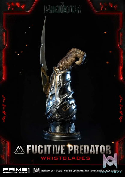 Prime 1 Studio – Life Size Bust The Predator (Film) Fugitive Predator Wristblades LSTPR-02 (Licensed)