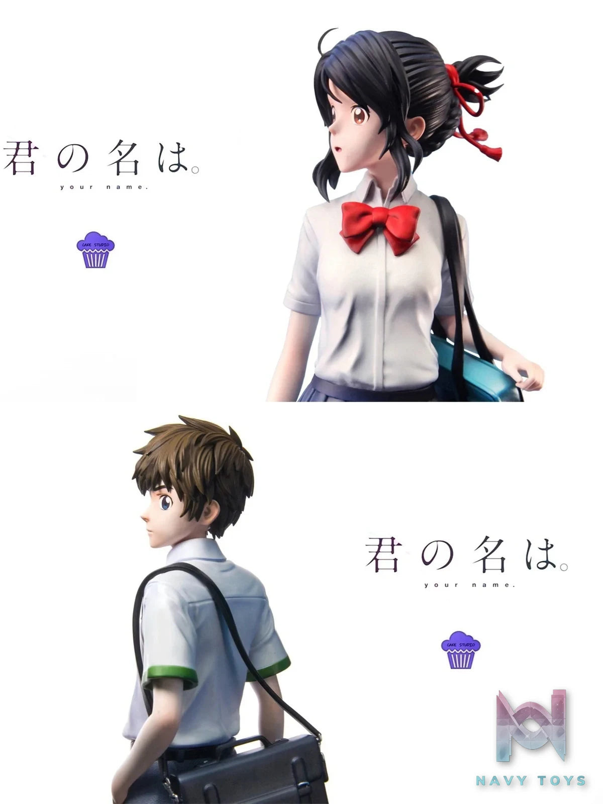Taki Tachibana & Mitsuha Miyamizu - Your Name - Cake Studio resin statue Cake Studio anime figure