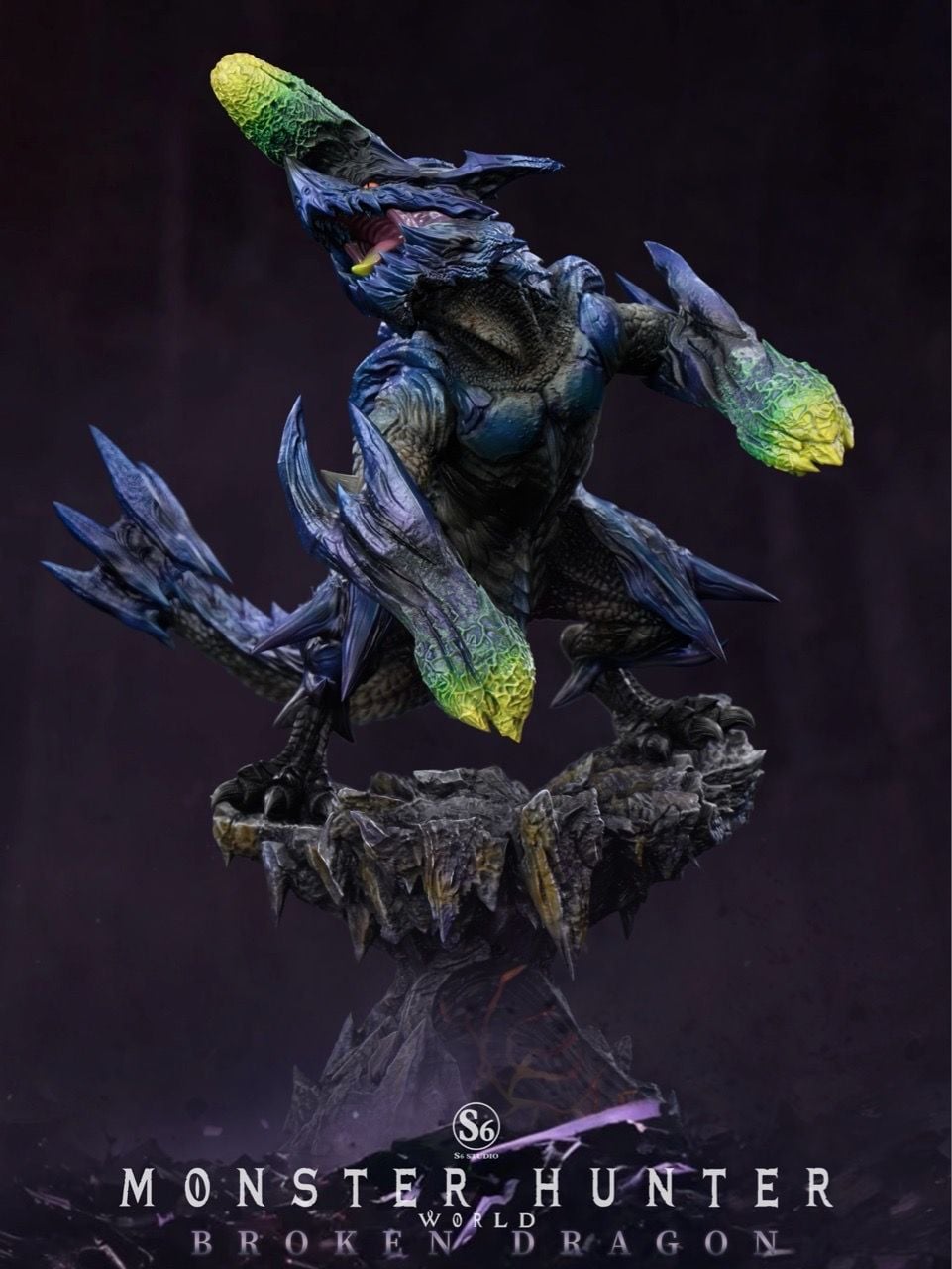 Broken Dragon - Monster Hunter - S6 Studio resin statue S6 studio anime figure