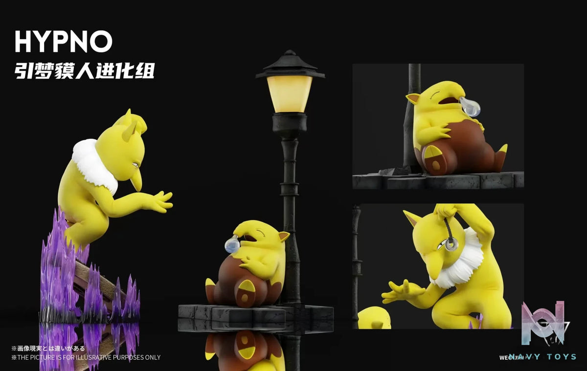 Wonder Studio – Pokémon Drowzee Evolution Set