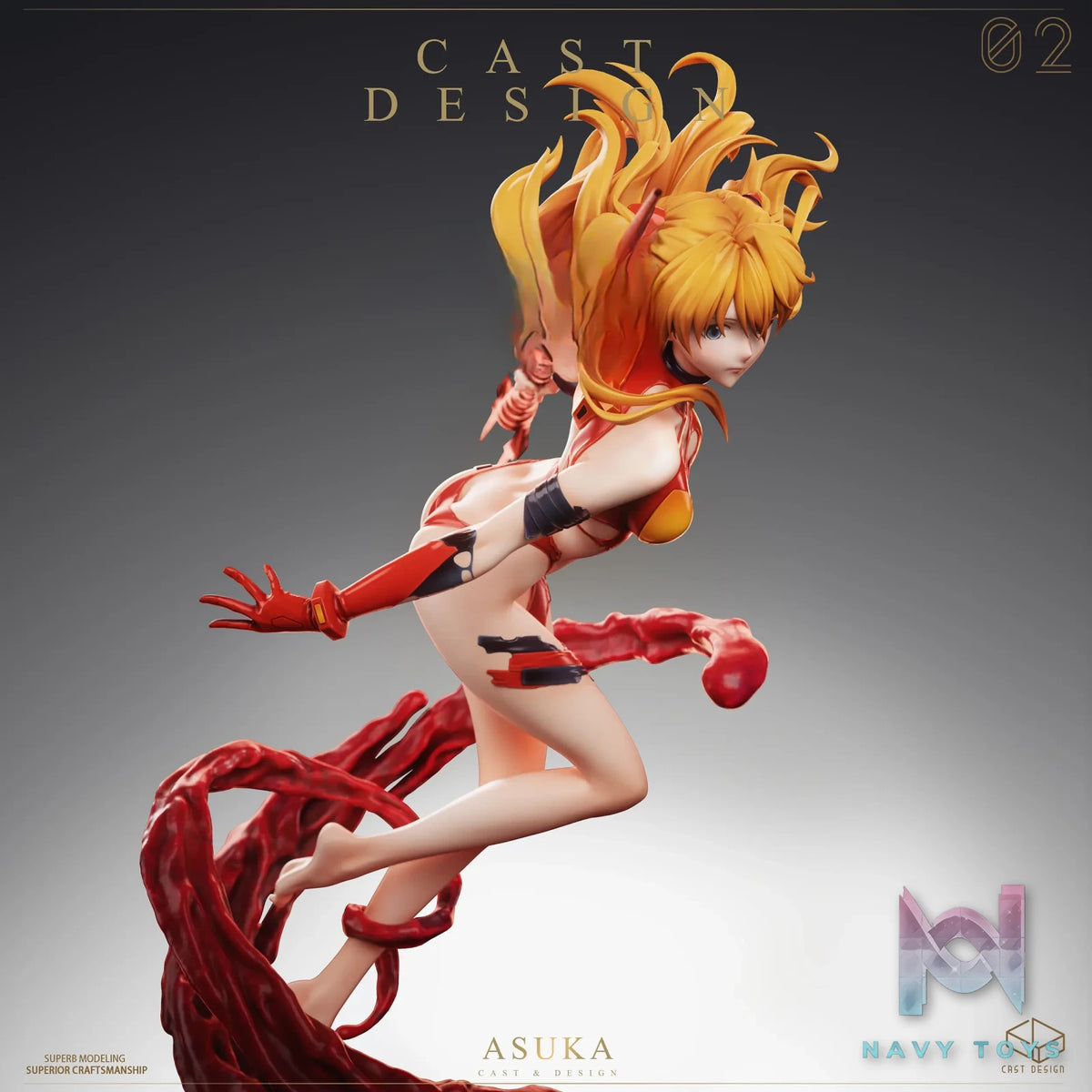 Cast Design Studio – Asuka Langley Sohryu Neon Genesis Evangelion