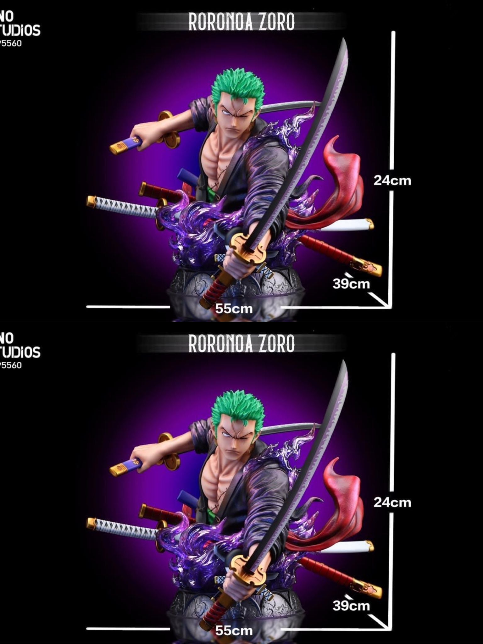 Bust Zoro - One Piece - Uno Studio resin statue UNO studio anime figure