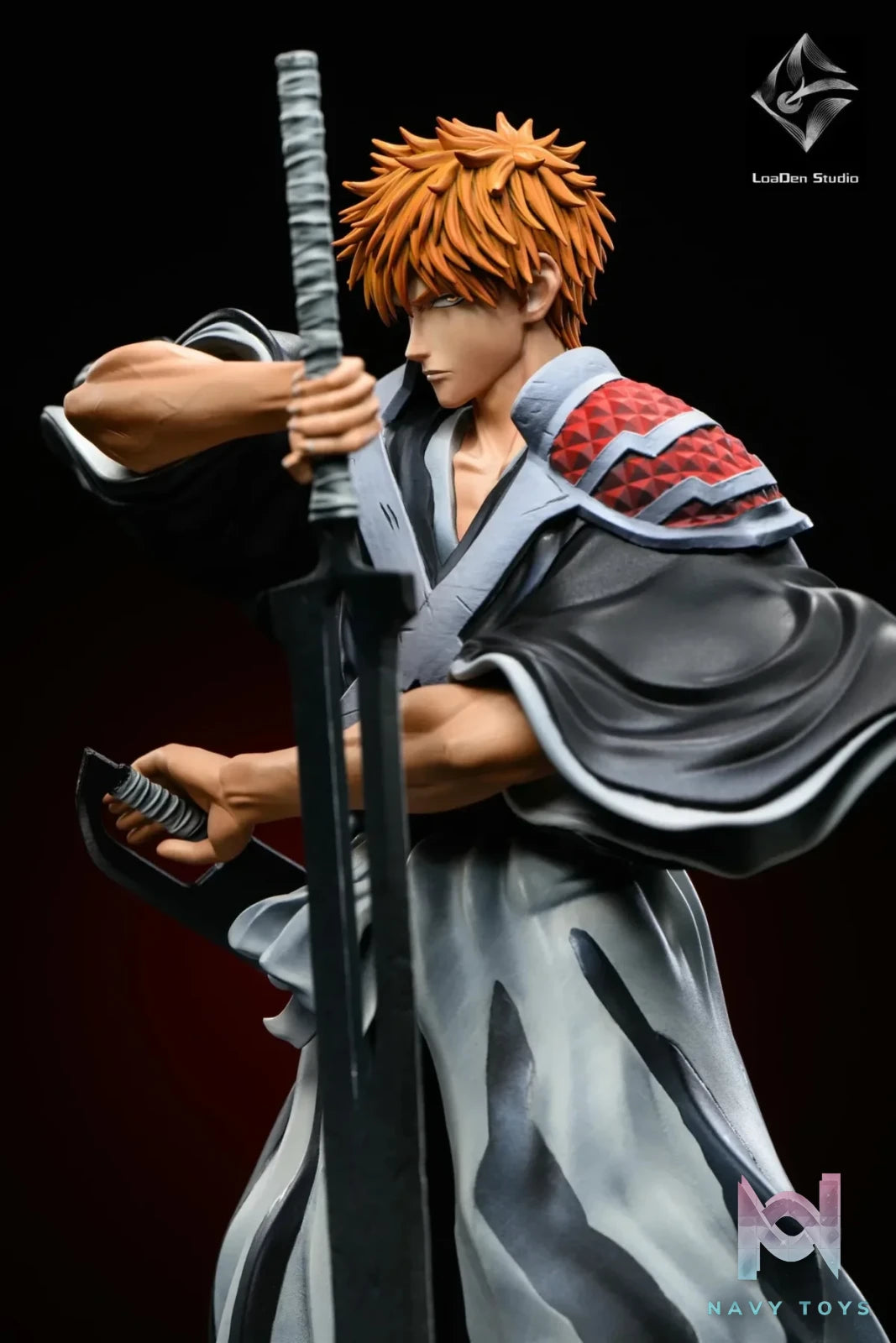 LoaDen Studio - BLEACH Thousand - Year Blood War Kurosaki Ichigo resin statue Navy Toys anime figure