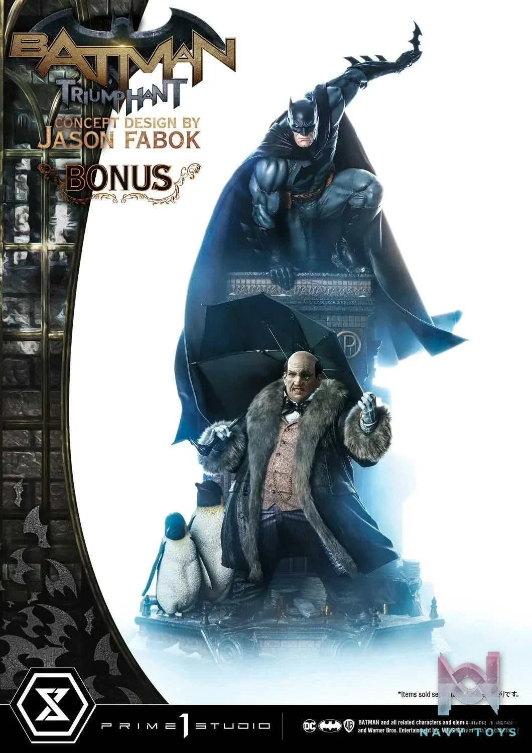 Prime 1 Studio – Museum Masterline Batman (Comics) Batman Triumphant (Concept Design By Jason Fabok) MMDC-57 MMDC-57S (Licensed)