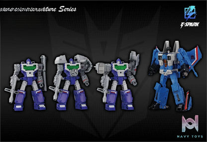 TAKARA TOMY – Transformers Dramatic Capture Series Decepticons part 1 DCS-05 (Licensed)