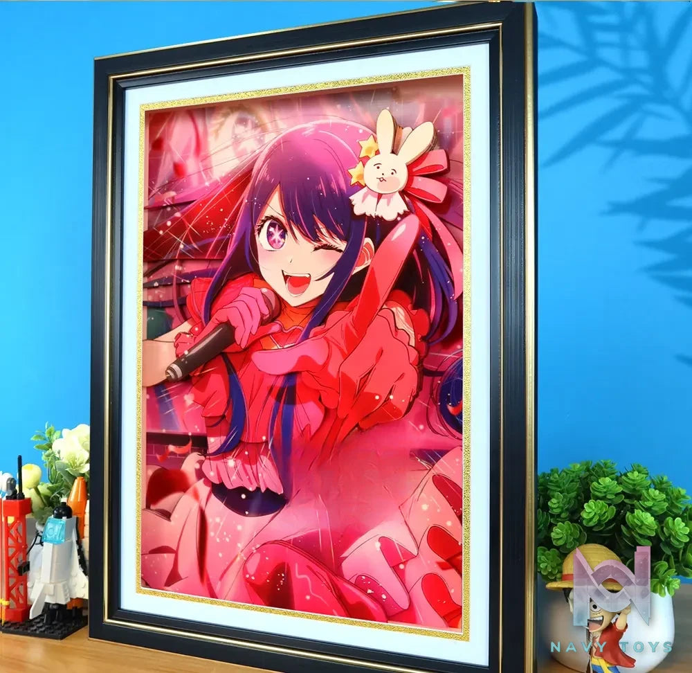 KALA HOME Studio – Hoshino Ai 3D Decorative Painting Oshi no Ko
