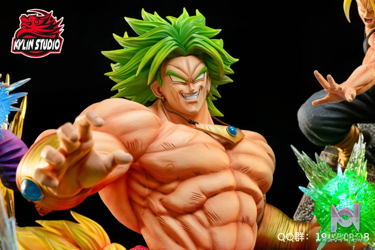 Kylin Studio – Dragon Ball Anniversary Series #2 Super Saiyan VS Broly 1.0 1/6 scale