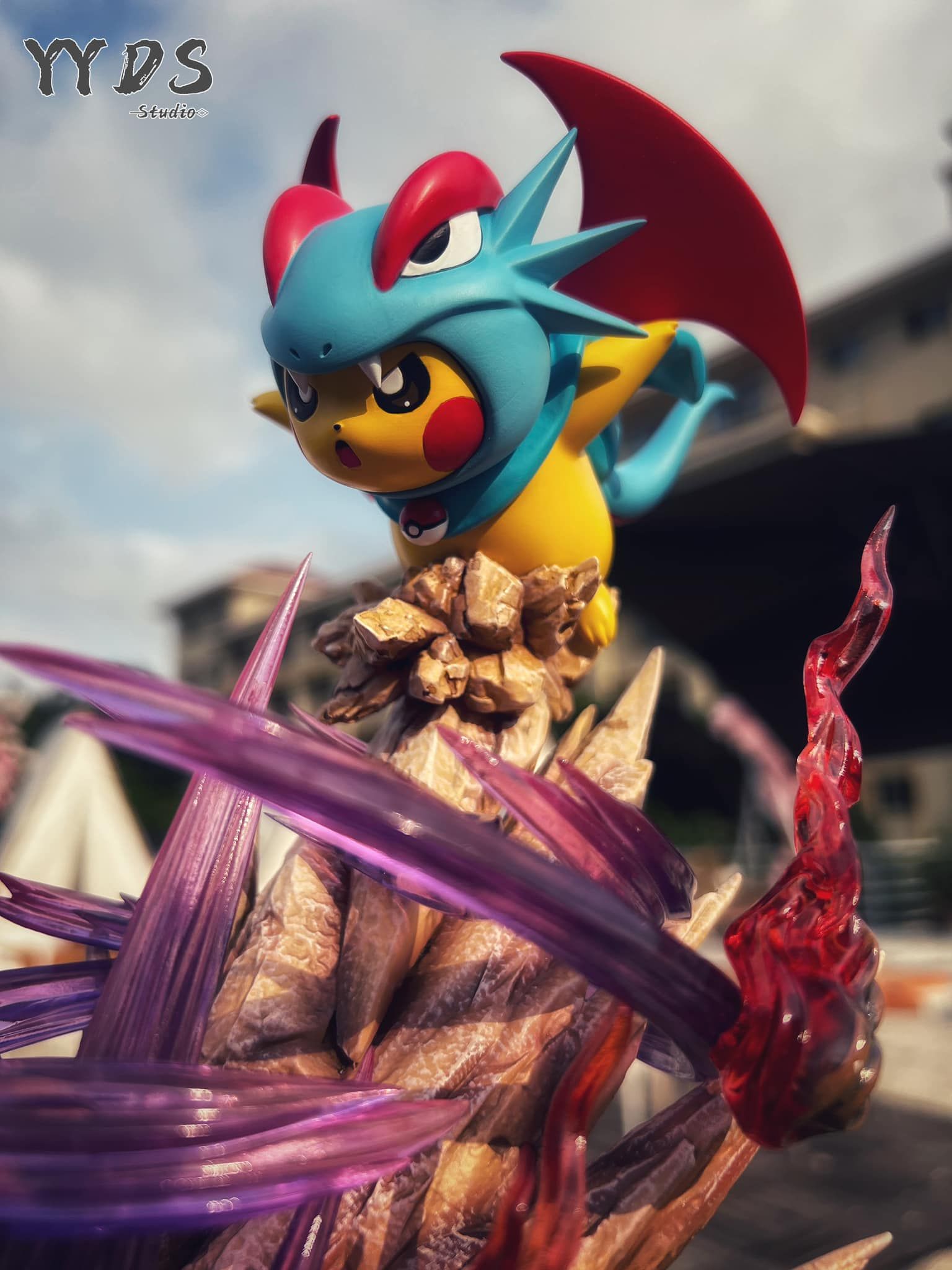 Pokemon Salamence x Pikachu - YYDS Studio resin statue YYDS Studio anime figure