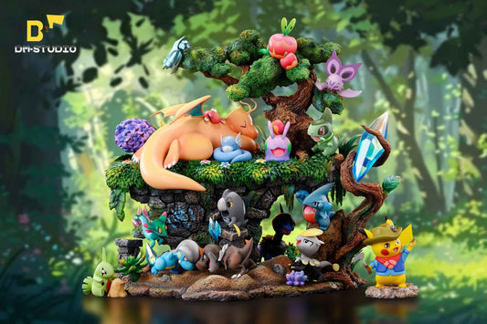 Pokemon Hệ sinh thái rồng - DM Studio resin statue DM Studio anime figure