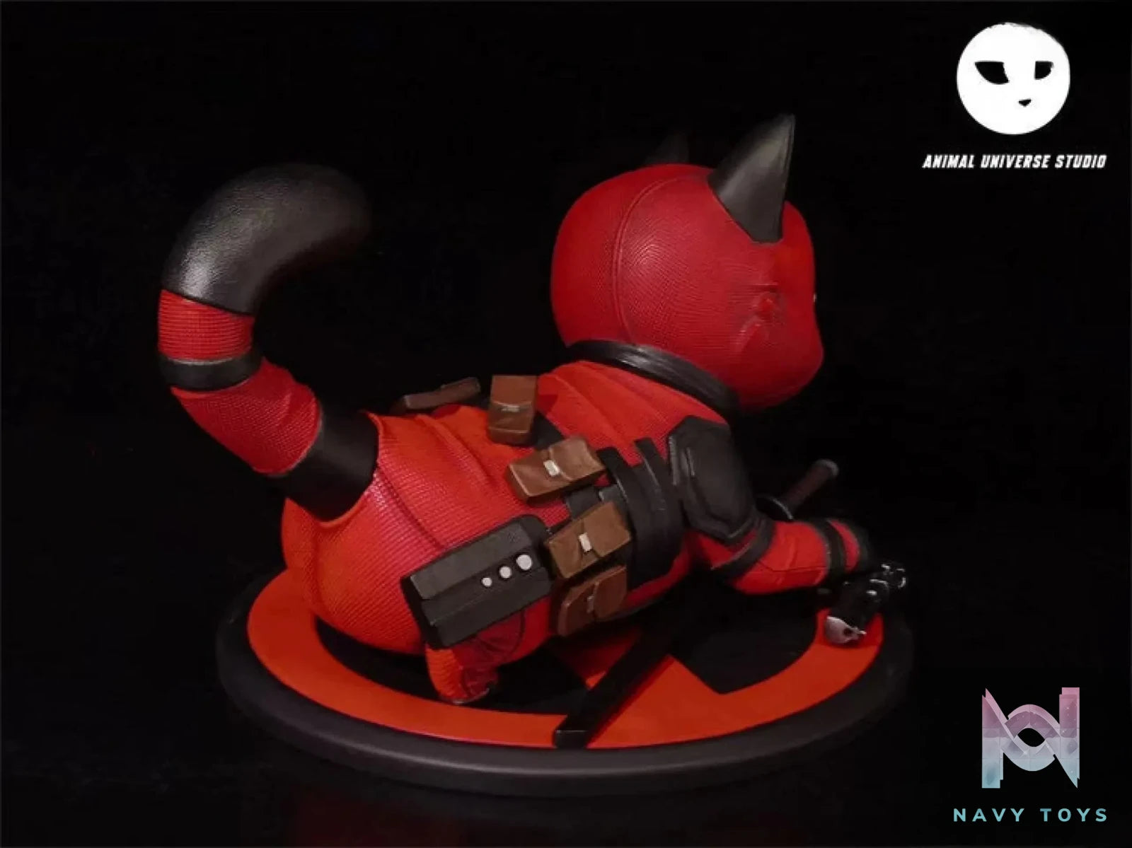 Animal Universe Studio – Super Hero Series Deadpool Kitty