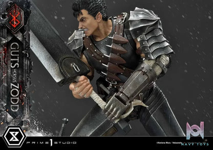 Guts versus Zodd UDMBR-01 UDMBR-01DX (Licensed) - Ultimate Diorama Masterline Berserk - Prime 1 Studio resin statue Navy Toys anime figure