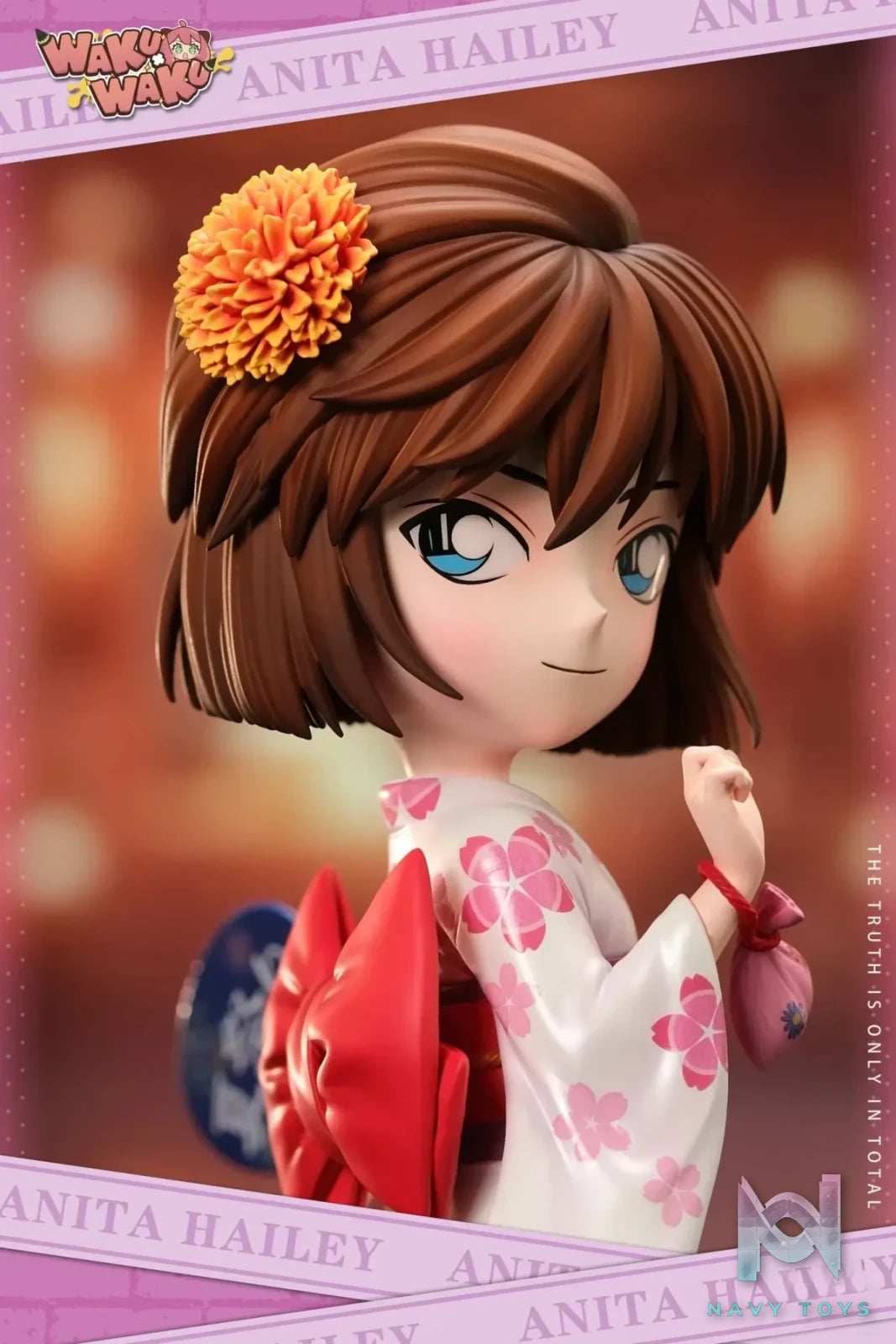 WakuWaku Studio - Detective Conan Summer Festival Ai Haibara resin statue Navy Toys anime figure