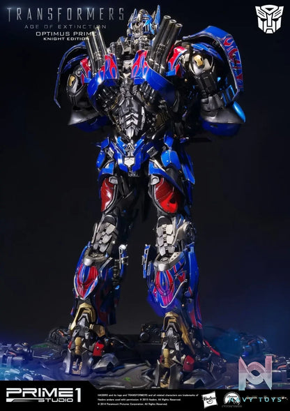Prime 1 Studio – Museum Masterline Transformers: Age of Extinction (Film) Optimus Prime Knight Edition MMTFM-07 MMTFM-07GL (Licensed)