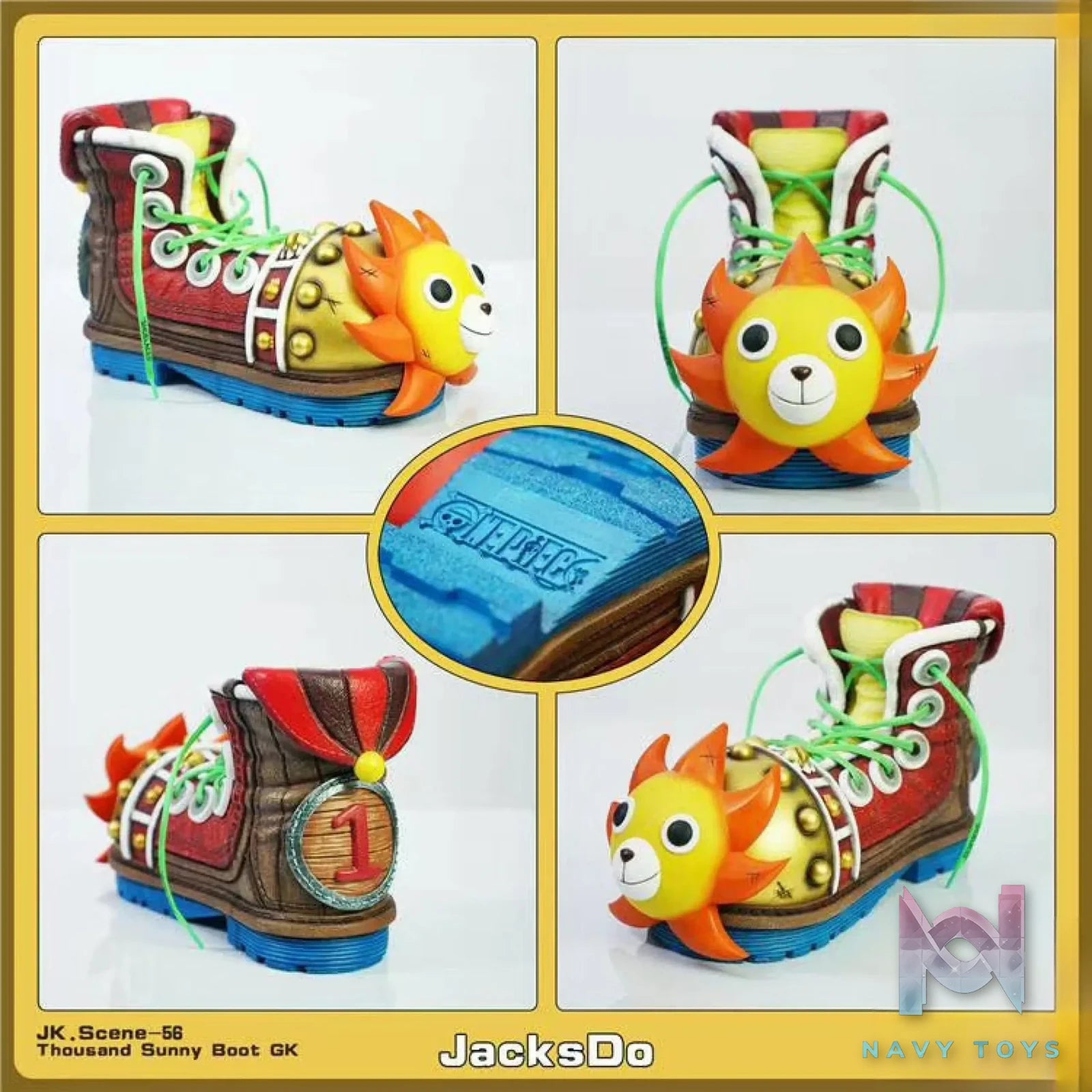 JacksDo Studio – One Piece Thousand Sunny Boots