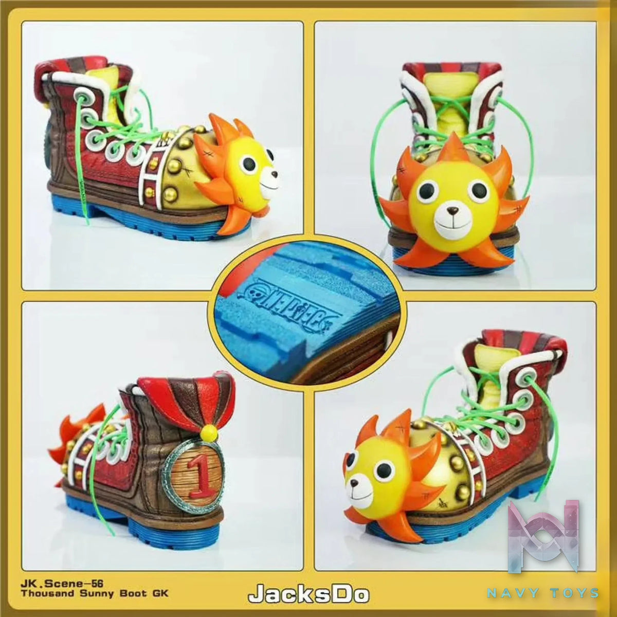 JacksDo Studio – One Piece Thousand Sunny Boots