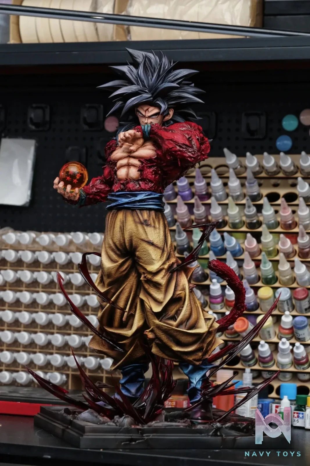 Son Goku - Dragon Ball - Kuang Feng Studio resin statue Navy Toys anime figure