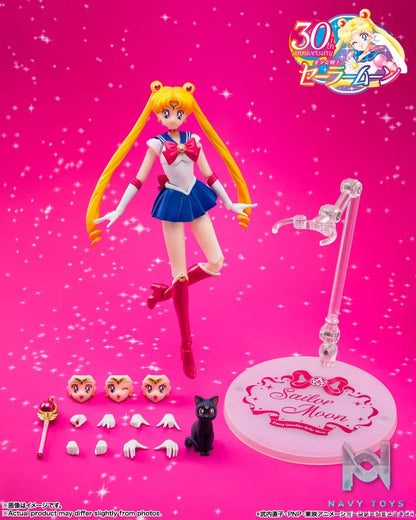 BANDAI SPIRITS – S.H.Figuarts Sailor Moon -Crystal Star Compact Edition- “Sailor Moon R” (Licensed)
