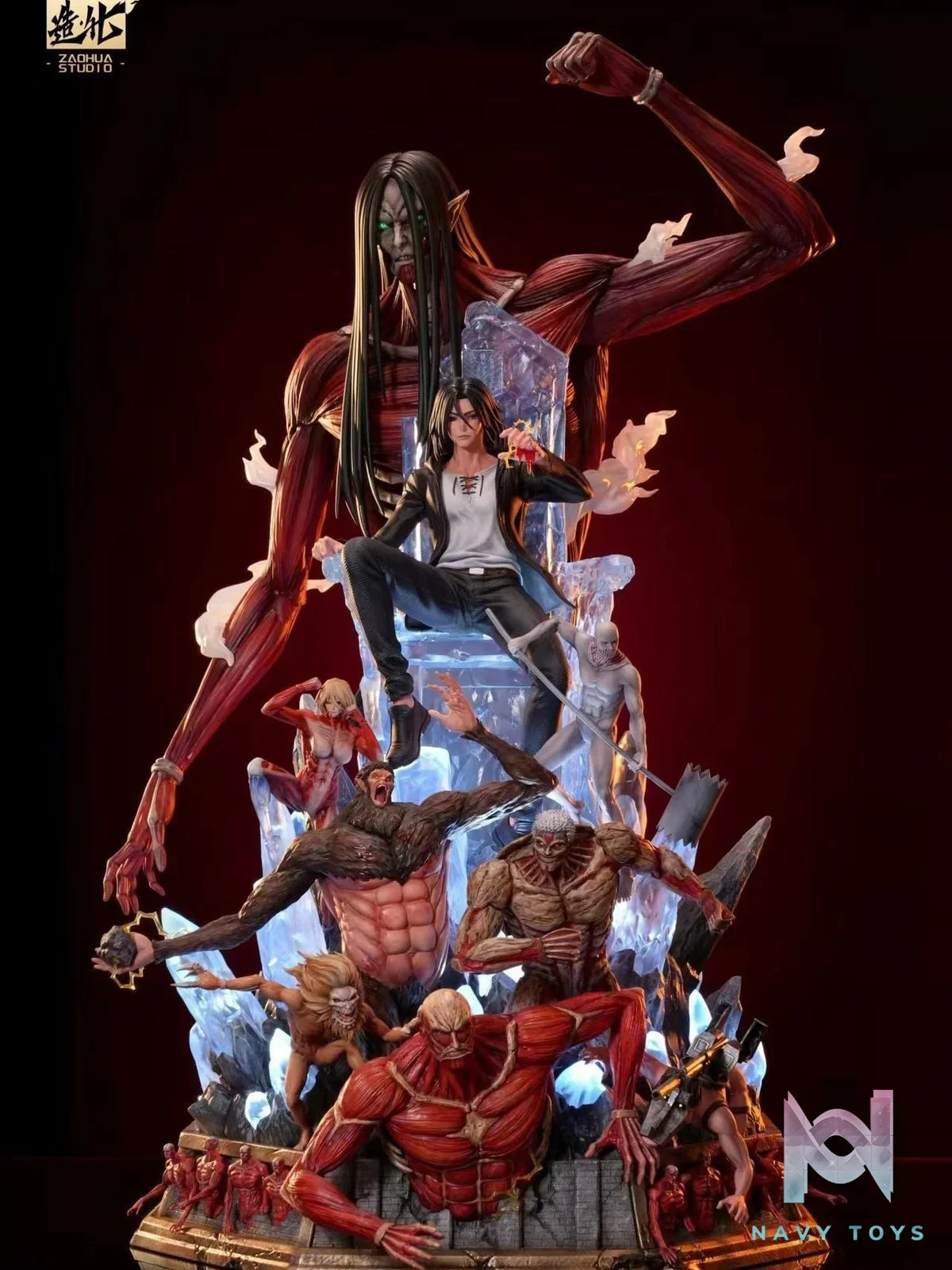 Eren Yeager Throne - Attack on Titan - Zao Hua Studio resin statue ZoaHua Studio anime figure