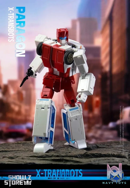 X-Transbots Studio – MX-31 Paragon First Aid MX-31B First-Aid Device Set of 2 & MX-31B First-Aid Device G2 Version Set of 2 Transformers