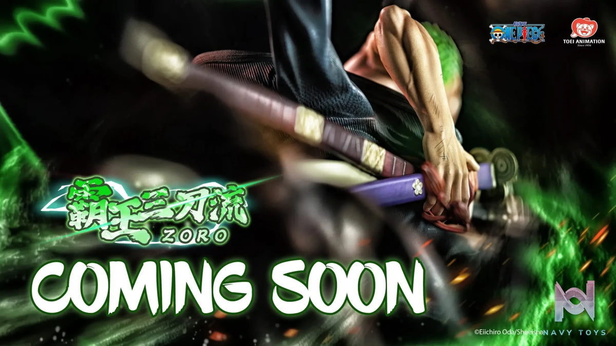 Toei Animation Studio & Light Year Studio – One Piece Roronoa Zoro Overlord Three Sword Style (Licensed)