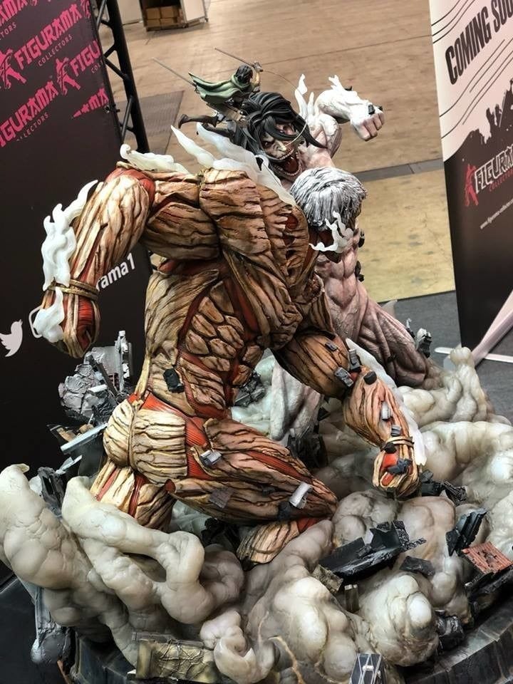 Reiner & Eren - Attack on Titan - Figurama Collectors resin statue Figurama Collectors Studio anime figure