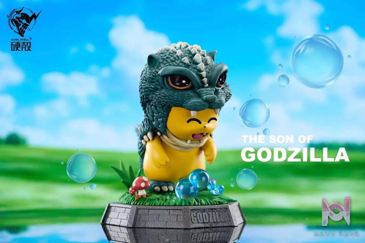 Hard Shell Studio – Pokemon Pikachu cosplay Big Monster Series Mini Godzilla’s Son