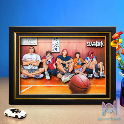 Yu Zhi Jiang Studio – Slam Dunk Multiple Characters Series #6 3D Decorative Painting Slam Dunk