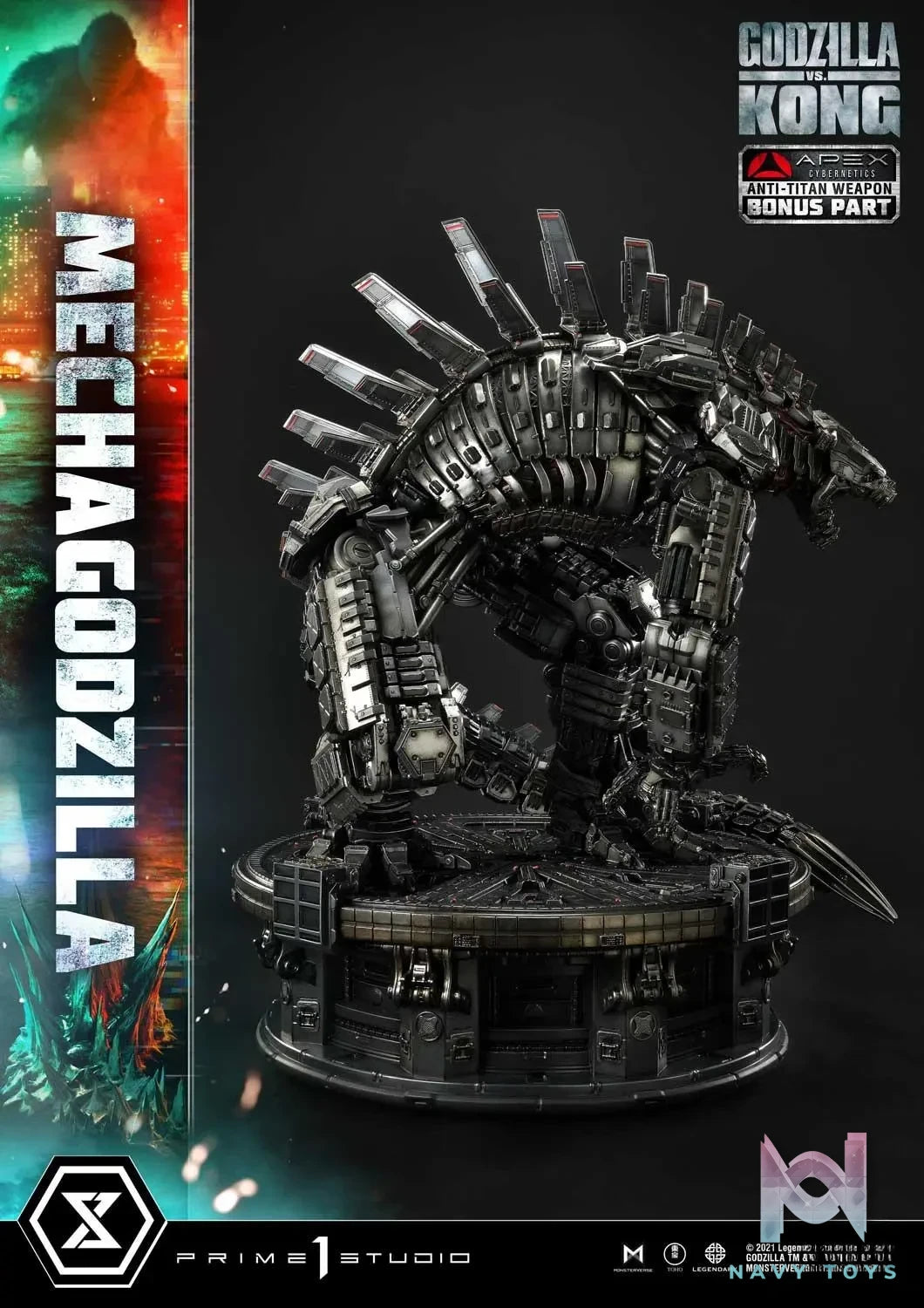Prime 1 Studio – Ultimate Diorama Masterline Godzilla vs Kong Mechagodzilla UDMGVK-06 UDMGVK-06S (Licensed)
