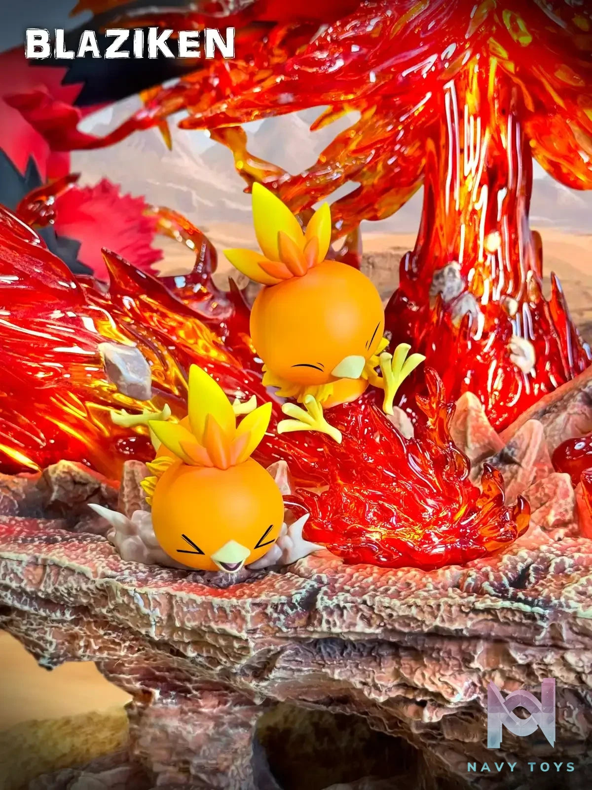 ppap studio – Pokémon Blaziken Evolution Set