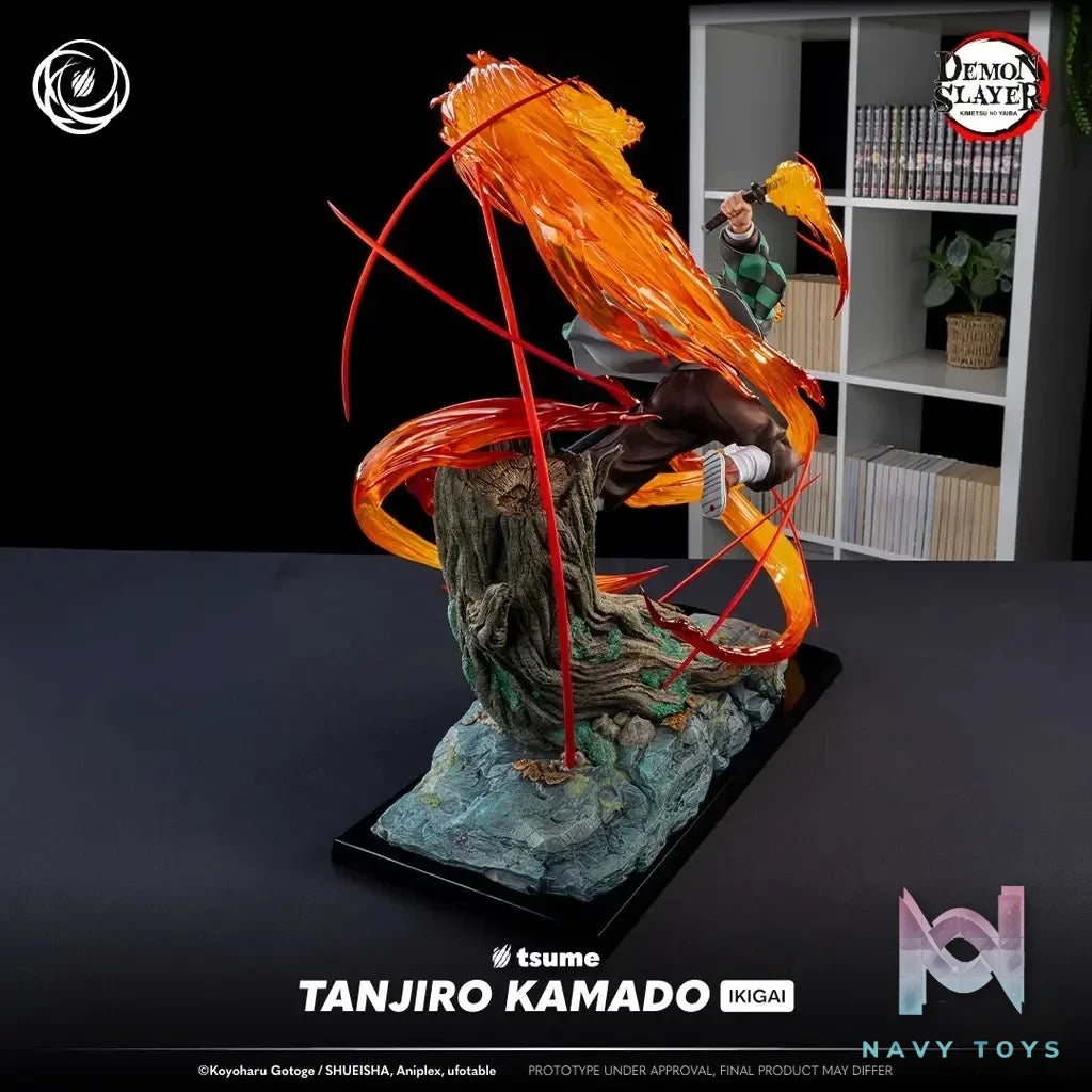 TSUME Studio - Demon Slayer Tanjiro Kamado (Licensed) resin statue Navy Toys anime figure
