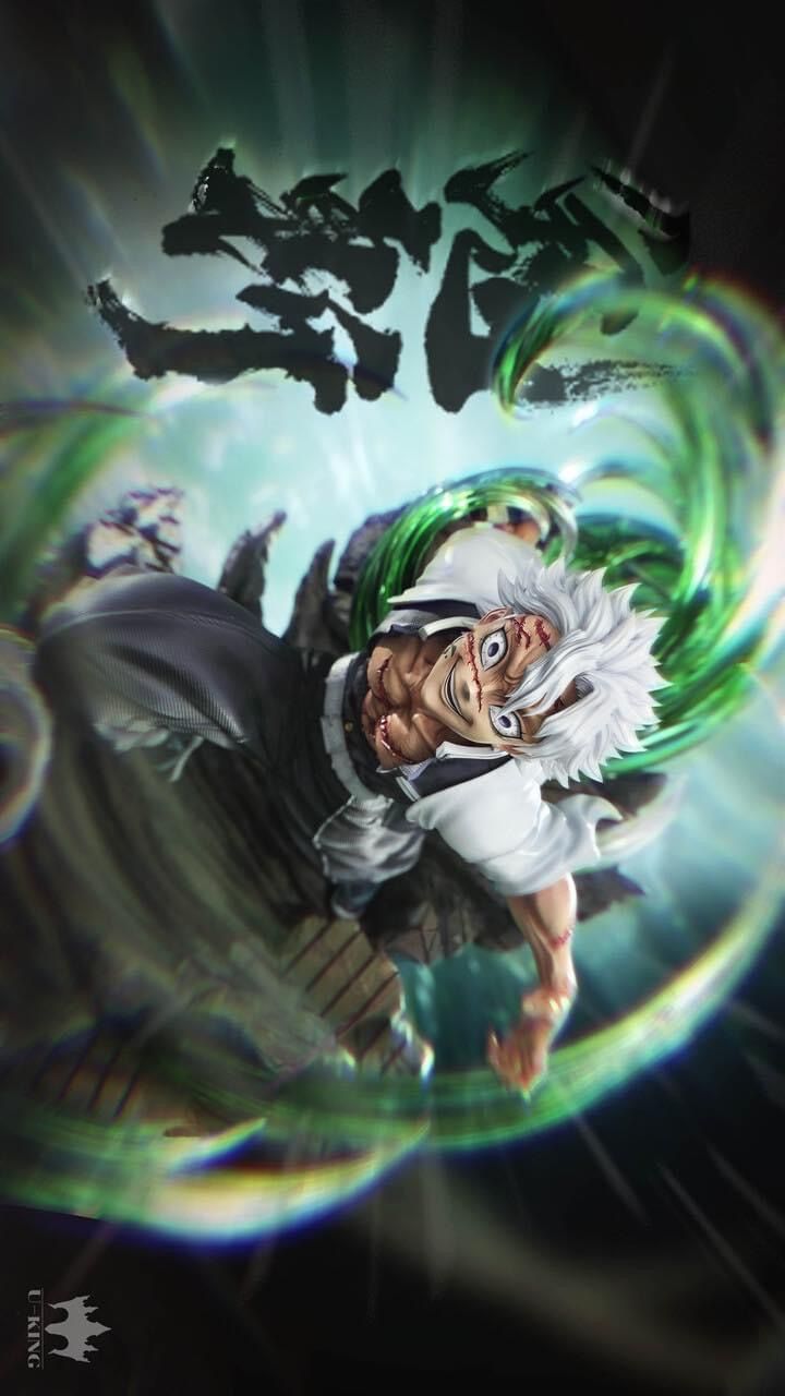 Sanemi - Kimetsu no Yaiba - U King Studio resin statue u king studio anime figure