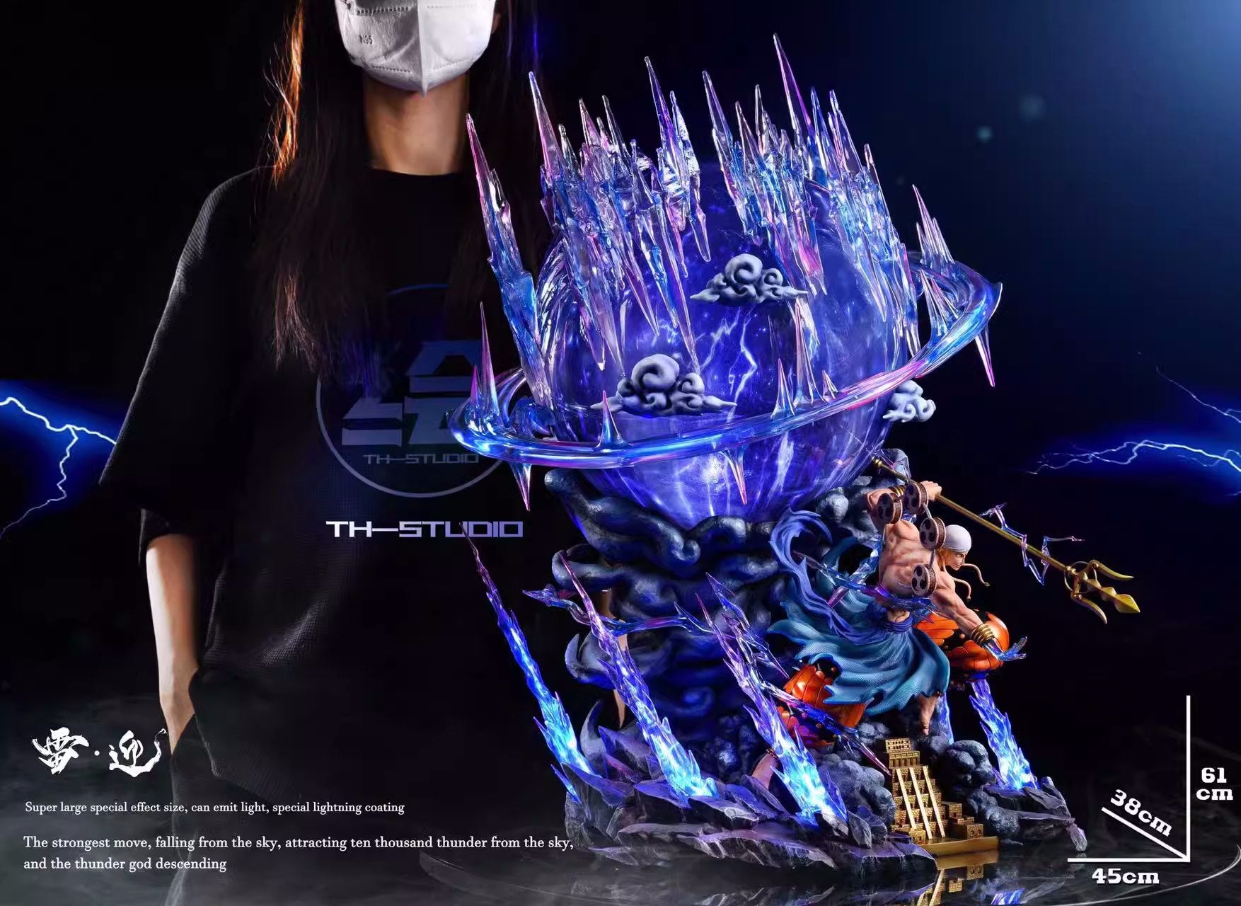 Enel God Thunder - One Piece - TH Studio resin statue TH Studio anime figure